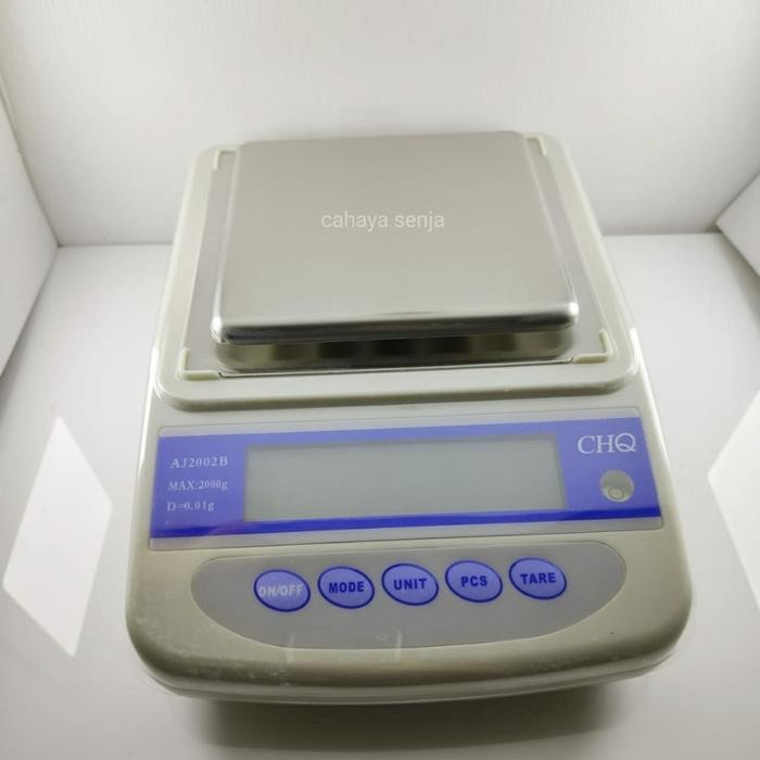 TIMBANGAN EMAS / TIMBANGAN KADAR AIR DIGITAL CHQ AJ2002B 2000G / 2KG (AKURASI 0.01G)