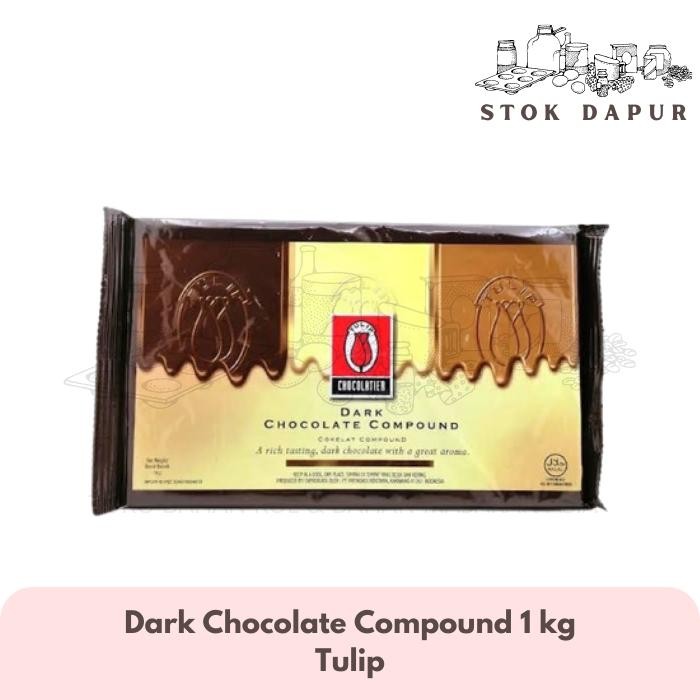 

Tulip Dark Coklat Compound 1 kg