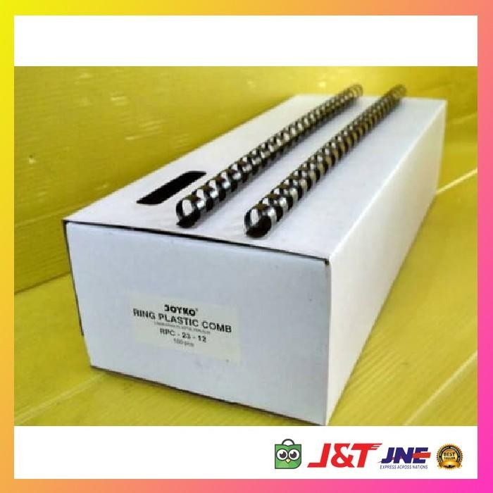 

JOYKO SPIRAL PLASTIK RPC-23-12 F4 23 LUBANG (12 MM) - HITAM KODE 212