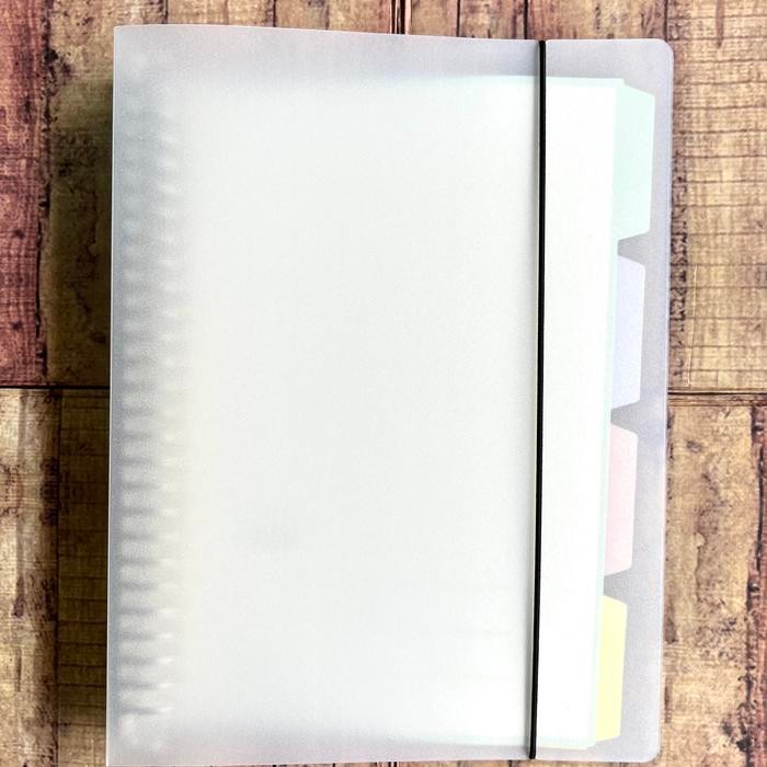 

MAP BINDER A5 B5 WENGU GLITTER TALI KARET 26H4 - PLUS DIVIDER KODE 156