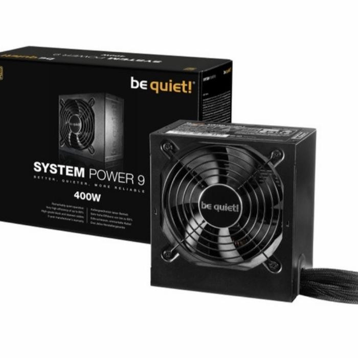 Terbaru Psu Be Quiet System Power 9 400 Watt 80+ Certified