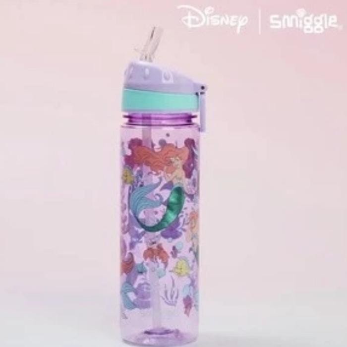 Botol Minum Smiggle Ariel Mermaid/ Smiggle drink bottle/ kado