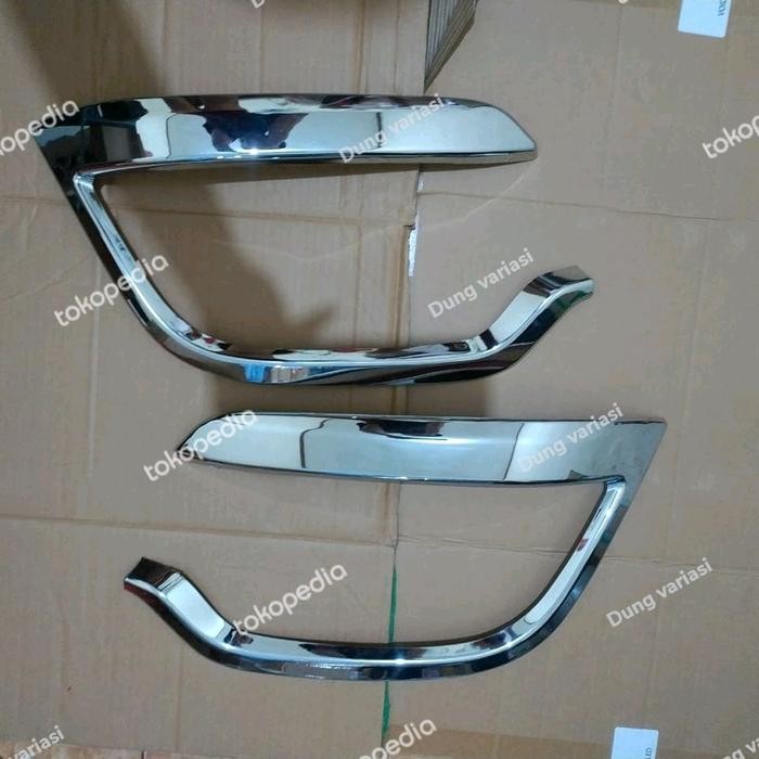 Cover Foglamp New Terios 2012 2013 2014 Platinum Chrome