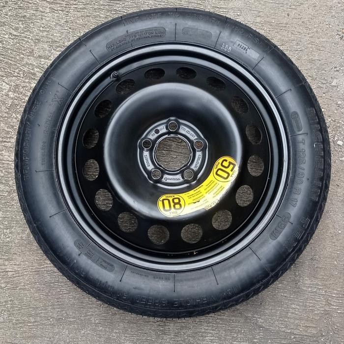 Velg Ban Serep Cadangan Temporary Volvo R17 R16