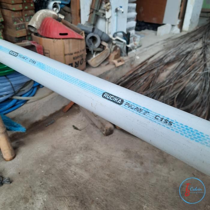Pipa Pvc 2 Inch Rucika Wavin Aw Per Batang