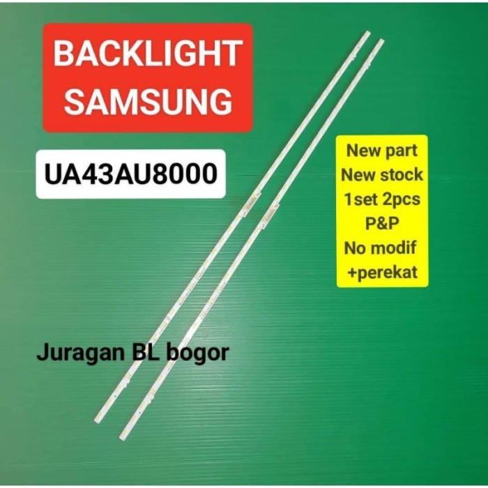 (Expert) LAMPU LED BL BACKLIGHT SAMSUNG UA43AU8000 43AU8000