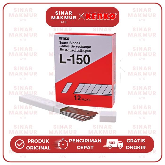 

Isi/Refill Pemotong/Cutter Blade Besar L-150 Kenko (Pak)