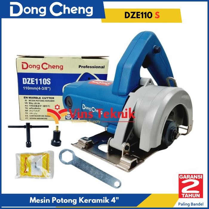

Mesin Potong Keramik 4" Marble Cutter DZE 110 DongCheng DZE110S
