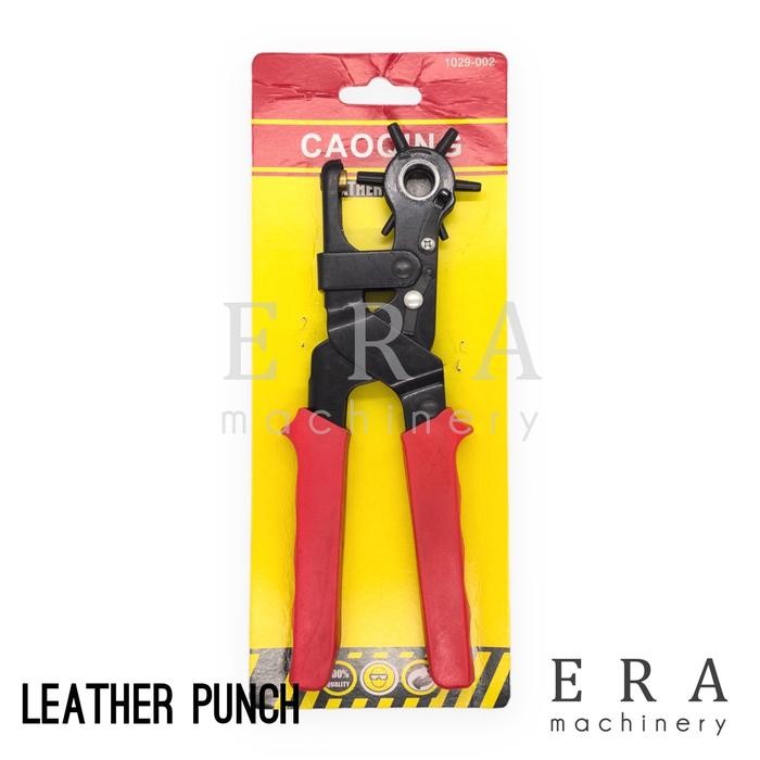 

Leather Punch Tang Pembolong Kulit Plong Gesper Hand Hole Tools Tali Pinggang Tas
