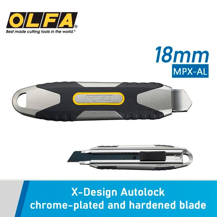 

Cutter MXP-AL Olfa Pisau Cutter 18 mm Snap-Off Blade