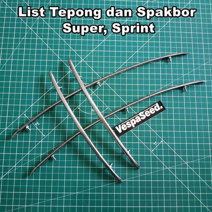 List Tepong Spakbor Vespa Super Sprint- Super/Sprint