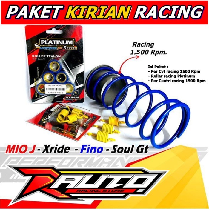 (Expert) Paket kirian racing mio Paket Cvt Kirian Soul Gt 125 Paket cvt racing