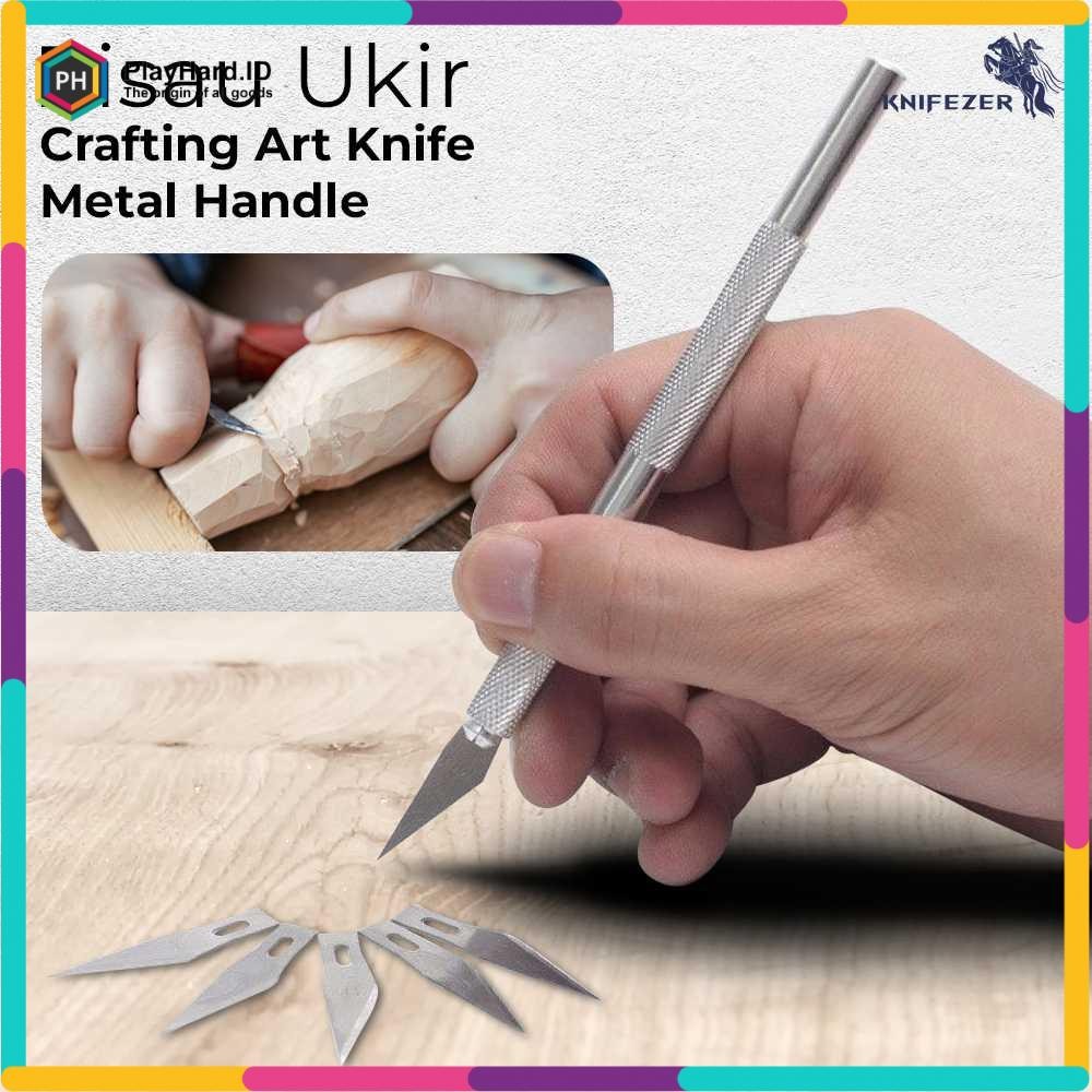 

Pisau Ukir Seni – Crafting Knife Handle Aluminium
