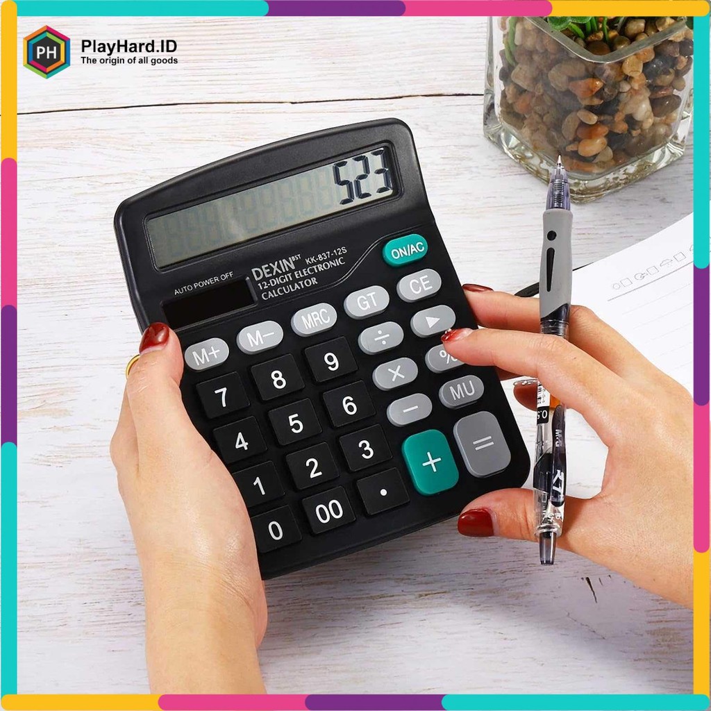 

Kalkulator Elektronik Solar - 12 Digit Portable