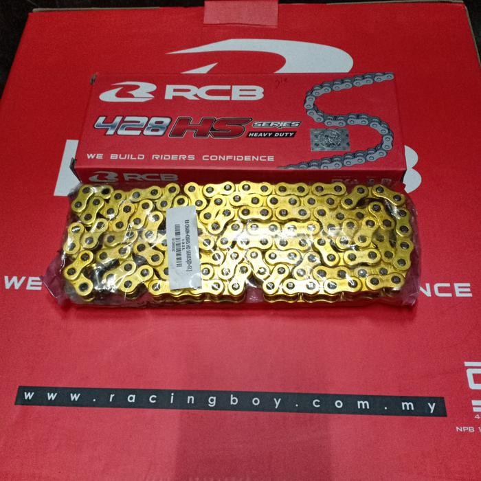 Rantai Gold Racing Boy Rcb 428-132L Universal Gear 428