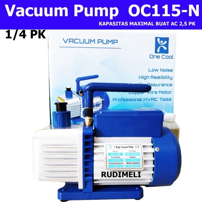 (Expert) VACUM PUMP AC 1/4PK VACUUM PUMP MOBIL KULKAS OC 115N ONE COOL