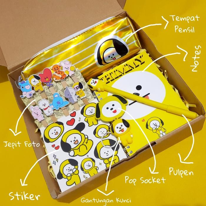 

Product Laris Paket Box Alat Tulis Lengkap Bt21