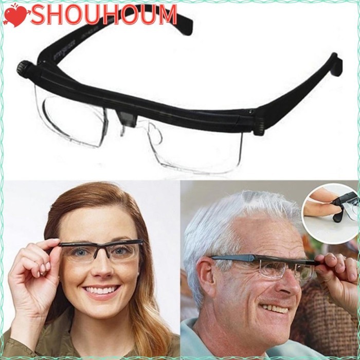 

Ready Stock Kacamata Baca Lensa Pembesar 3-6 Diopter Adjustable