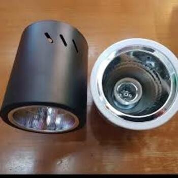 DownLight Outbow Bulat 3" in rumah lampu