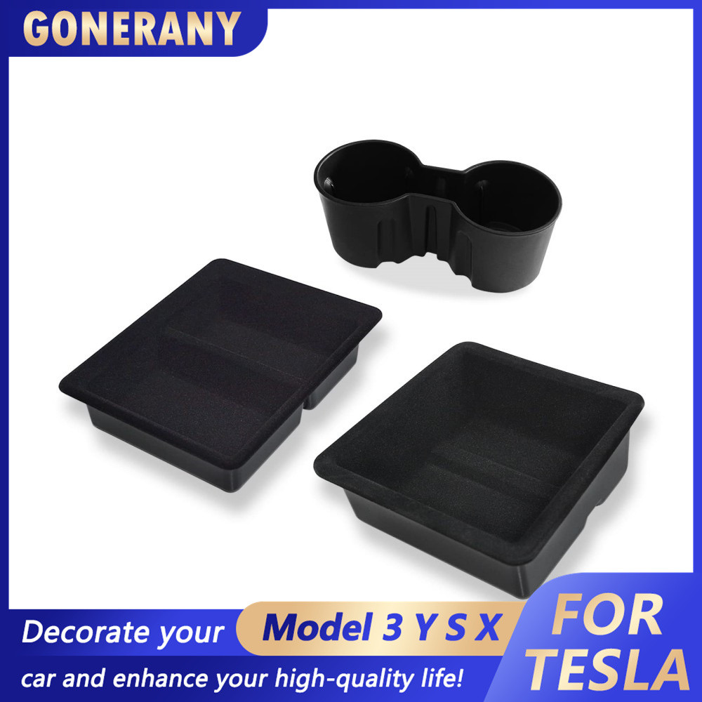 Center Console Organizer Tray for 2017-2022 Tesla Model Y/3 TPE