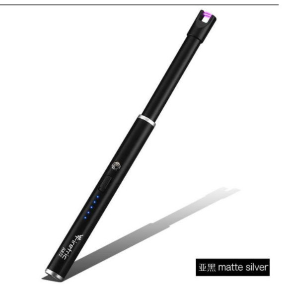 Korek Pem Elektrik Electric Plasma Lighter Lilin Aroma Terapi