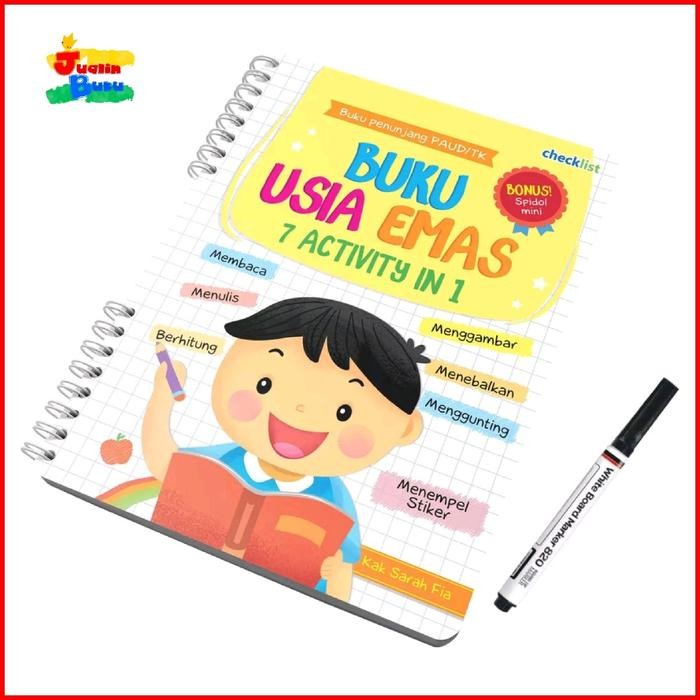 

[Deli Atk] Wipe & Clean Buku Usia Emas 7 Aktivities In 1