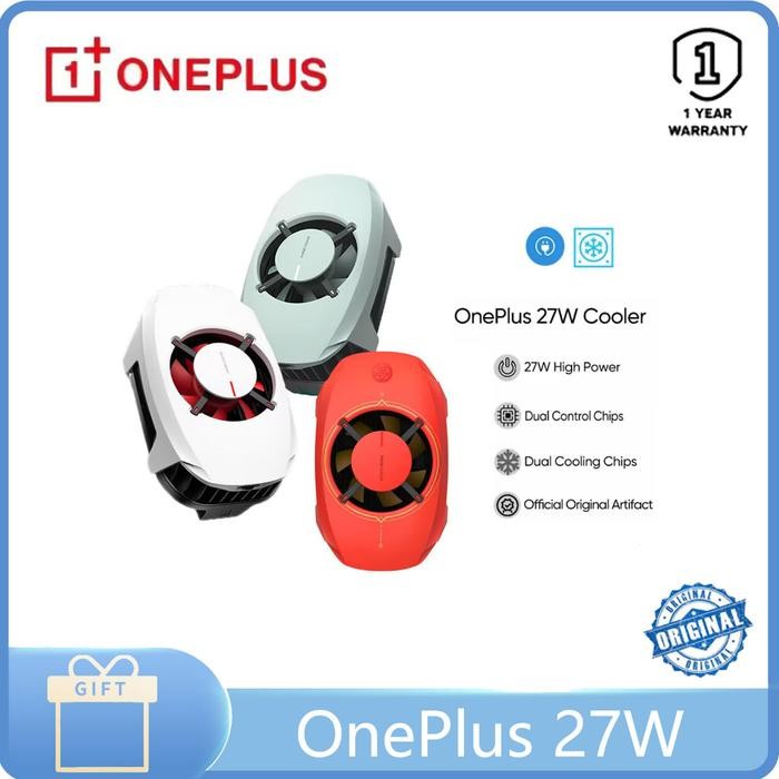 Oneplus Mobile Gaming Cooling 27W Kipas Pendingin Dual TEC Dual Chip