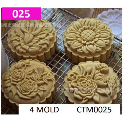 

Cetakan Kue Bulan Mooncake Press Moon Cake Flower 125Gr Gratis Ongkir