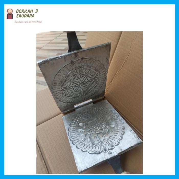 

Cetakan Kue Egg Roll/Semprong/Jepit/Opak Gambir Besar Gratis Ongkir