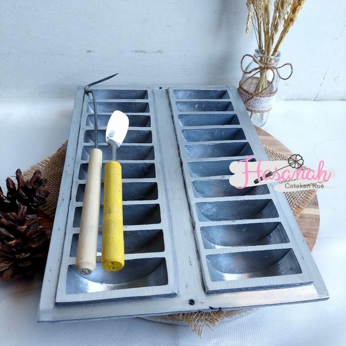 

Cetakan Kue Rangi Pancong Pukis Bandros Isi 20 Tebal + Tutup Gratis Ongkir