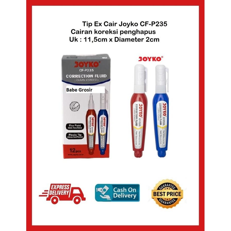 

TIP EX CAIR CFP235 / TIP X CAIRAN KOREKSI CFP235