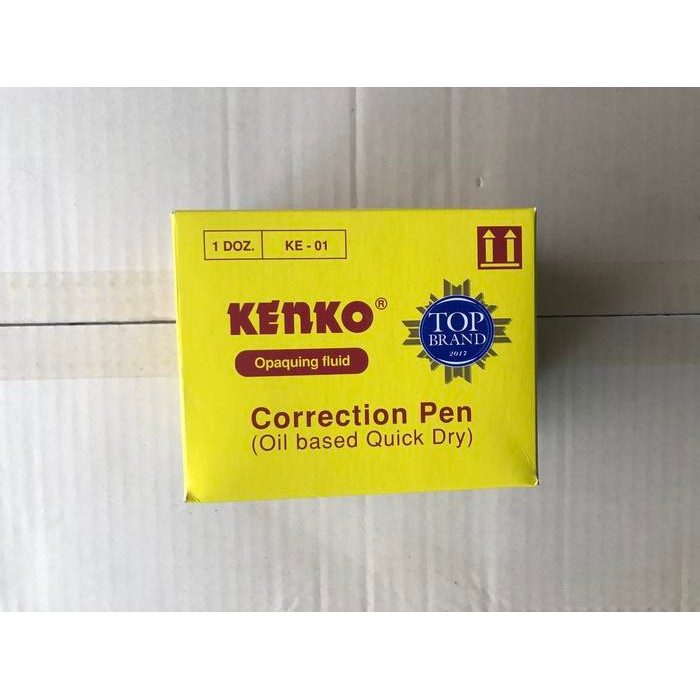 

KE01 / Correction Pen / tip ex botol merah