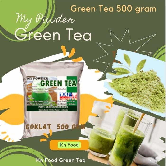 

Bubuk Minuman Green tea matcha 500gr greentea Powder - 500 gram