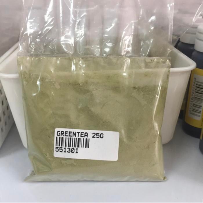 

Greentea bubuk 25 gram japanese green tea matcha powder teh hijau jpn