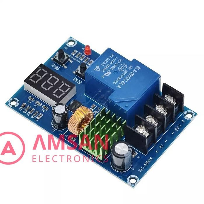 XH M604 / Modul Charger Otomatis cut off Aki Baterai 6-60V