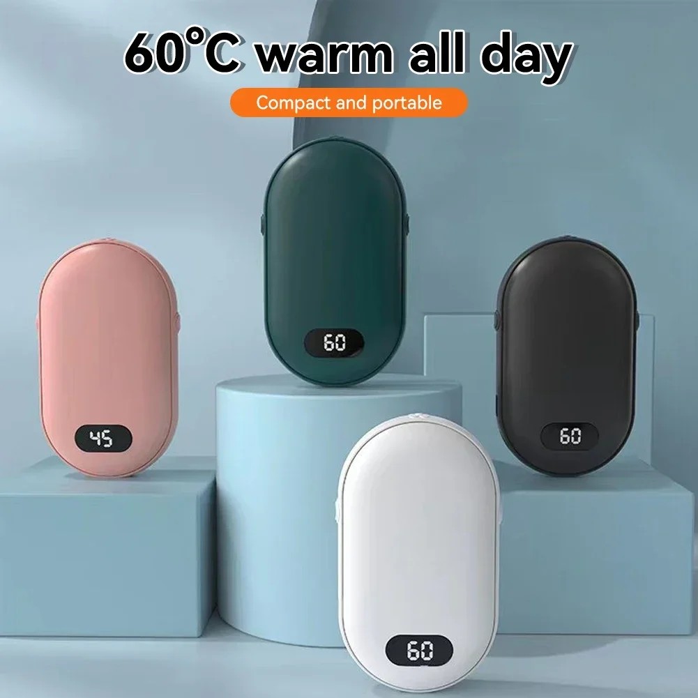 Hand Warmer Usb Mobile Power Bank Electric Hand Heater Warmer Mini Multi-Function Pocket Warmer