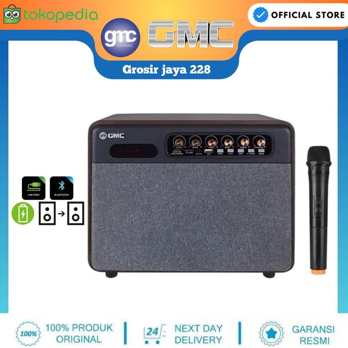 Speaker Gmc 881G Bluetooth + Free 1 C Wirelless
