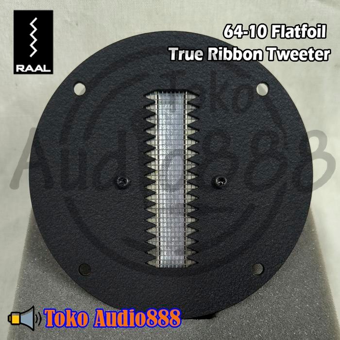 Raal 64-10 Flatfoil True Ribbon Tweeter (Pair/Pasang)