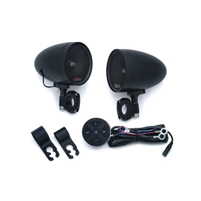 Kuryakyn # 2713 Road Thunder Speaker Pods & Bluetooth Audio By Mtx