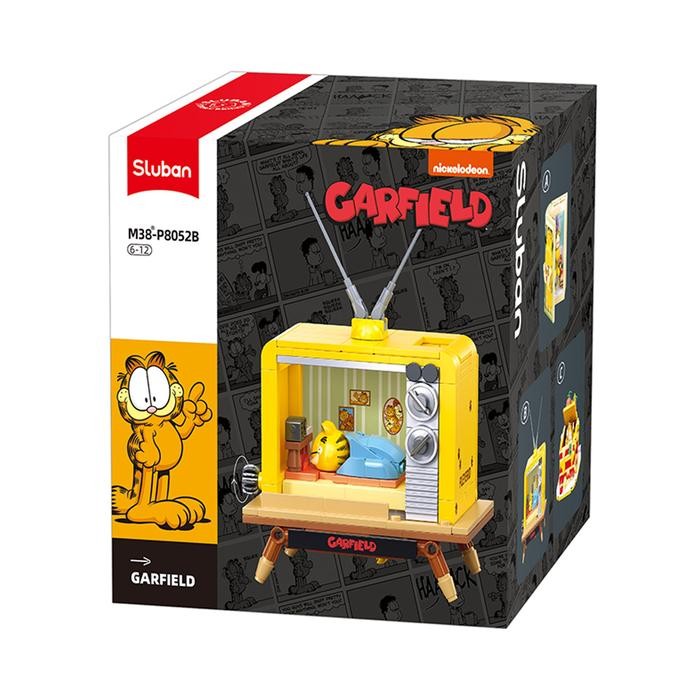 Toys Kingdom Sluban Garfield Tv Kids Toy Toys Block Bricks Set Mainan Menyusun Balok Permainan
