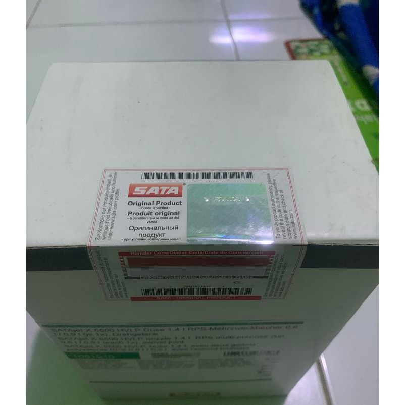 SPRAYGUN SATA JET 5500 RP/HVLP ORIGINAL 