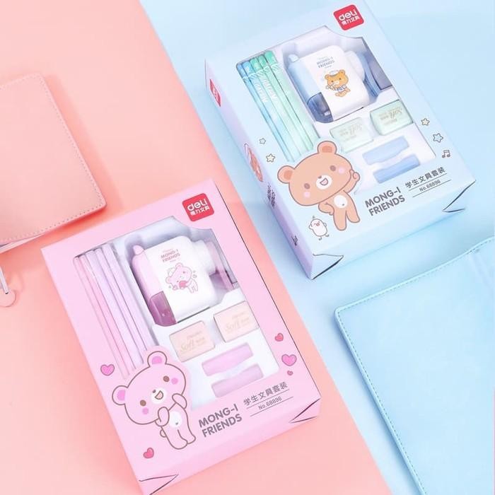 

Product Laris Study Set Deli 4 In 1 - 68896