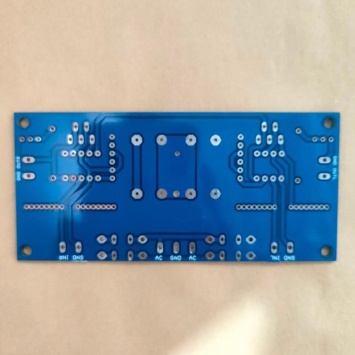 Pcb Lm1875 Dg Psu Lm 1875 Gainclone Stereo Pcb Amplifier Bagus
