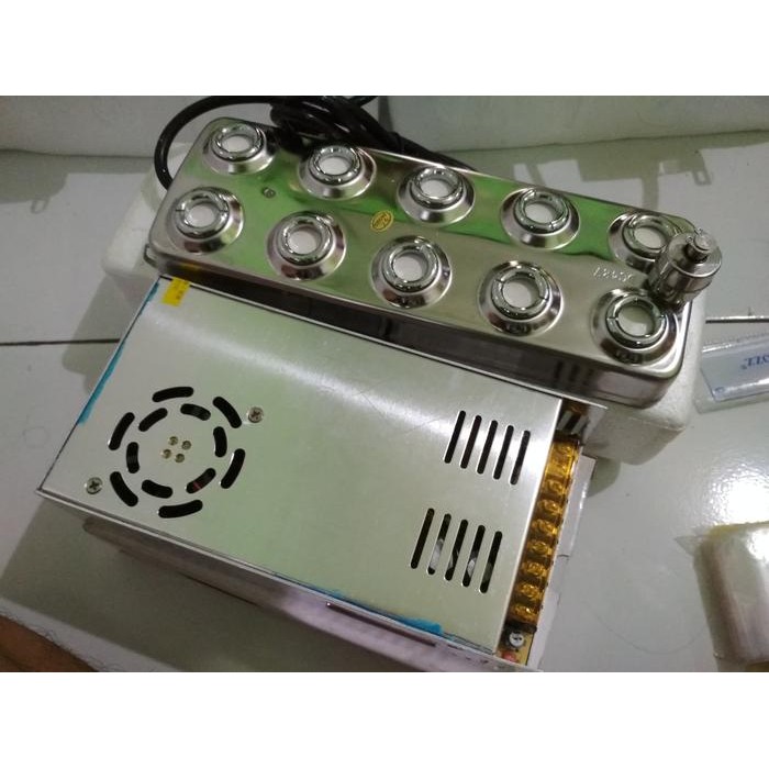 Mistmaker Mist Maker 10 Mata Ultrasonic Pembuat Mesin Kabut 12 6