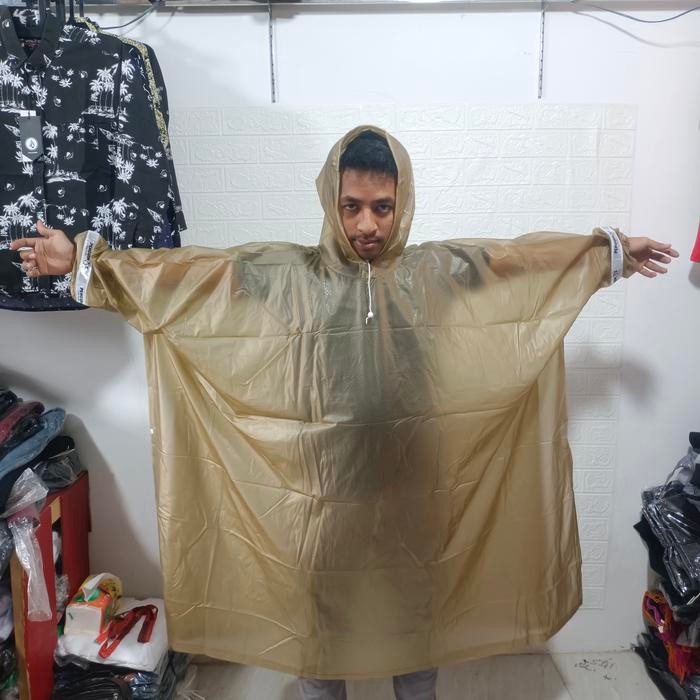 Jas Hujan Pinguin Ferari Ponco Lengan Terlaris