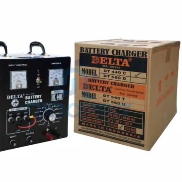 BATTERY CHARGER CAS AKI DELTA DT440C 40A BERKUALITAS
