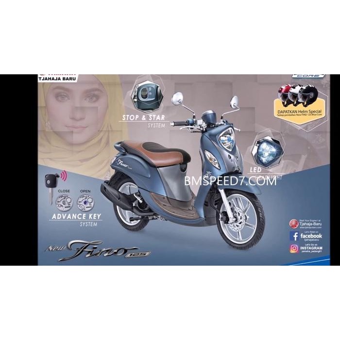 Bagus Emblem Yamaha Mio Fino 125 Original