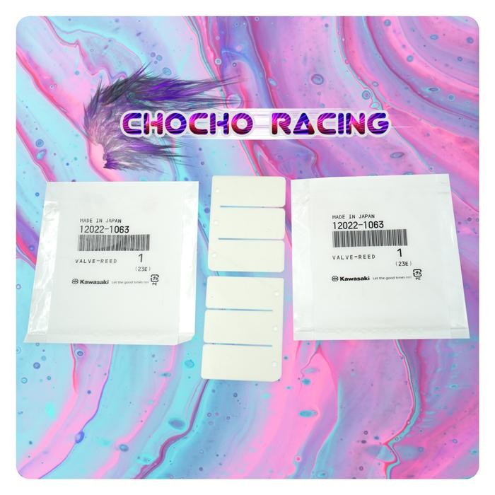 LIDAH MEMBRAN VALVE NINJA R RR RACING KX125 KX85 ORIGINAL KAWASAKI