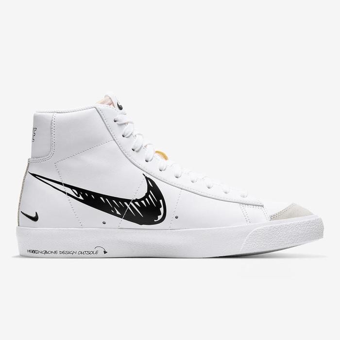 Nike Blazer Mid Vintage 77 Sketch White Black