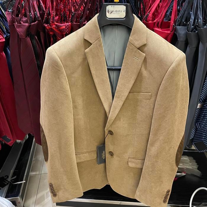 Slim Fit Casual Blazer Pria Cogabana Jas Santai Semi Formal